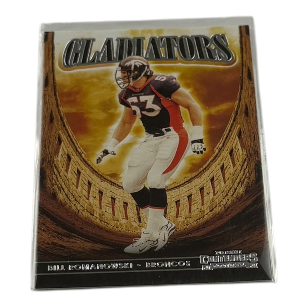 2021 Panini Contenders Football Gladiators Bill Romanowski Broncos GLD-BRM